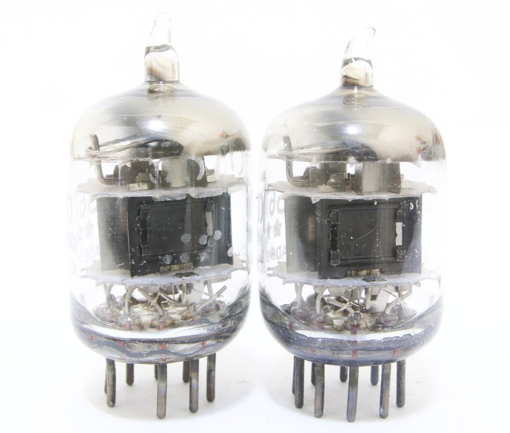 Match 1 Pair GE 5670 5 STAR 3 mica SQ getter TUBES = 2C51 396A Western Electric1