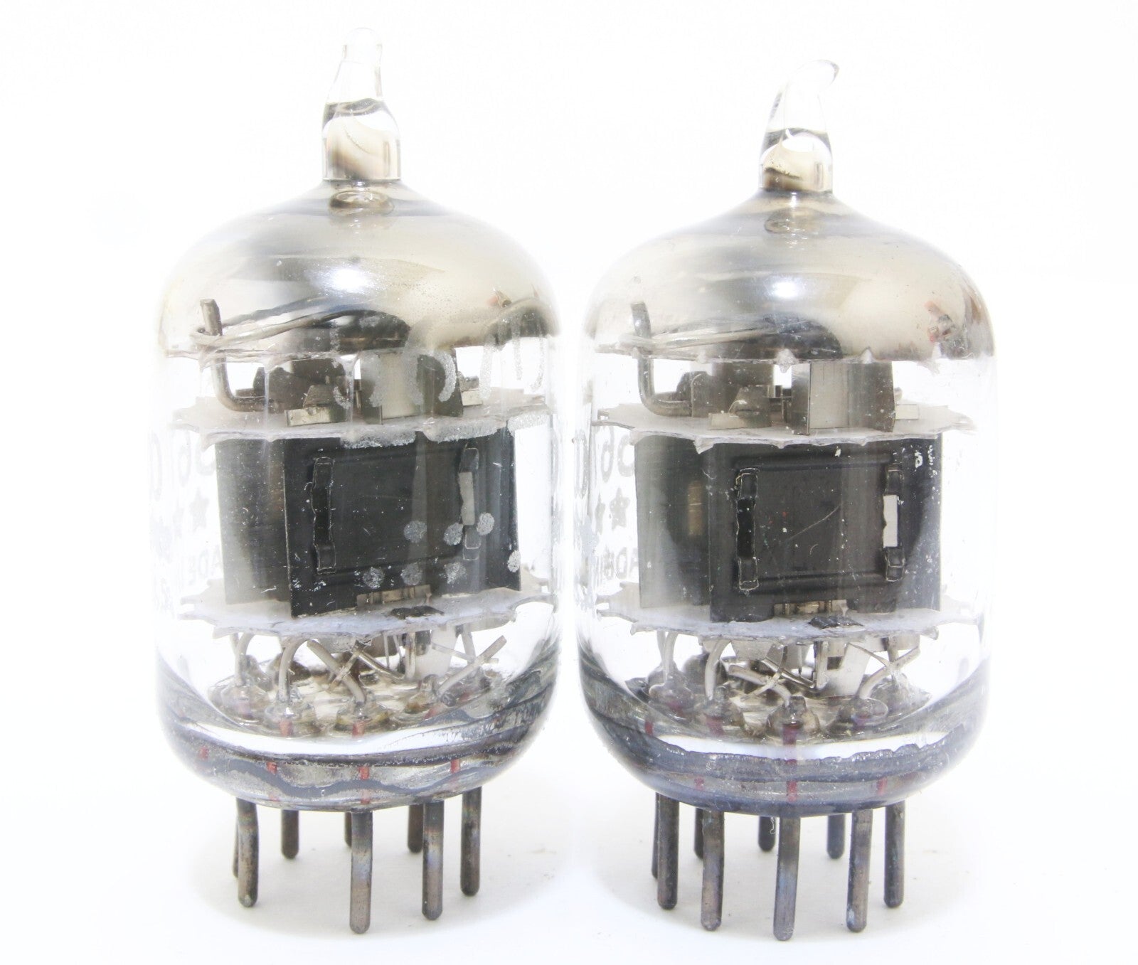 Match 1 Pair GE 5670 5 STAR 3 mica SQ getter TUBES = 2C51 396A Western Electric1