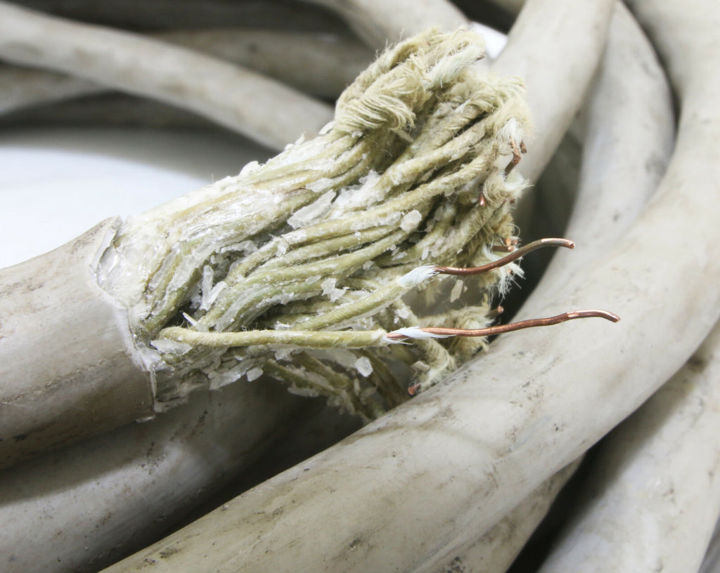 50'S  Western Electric wire 24GA silk wax solid core cable 759meter0