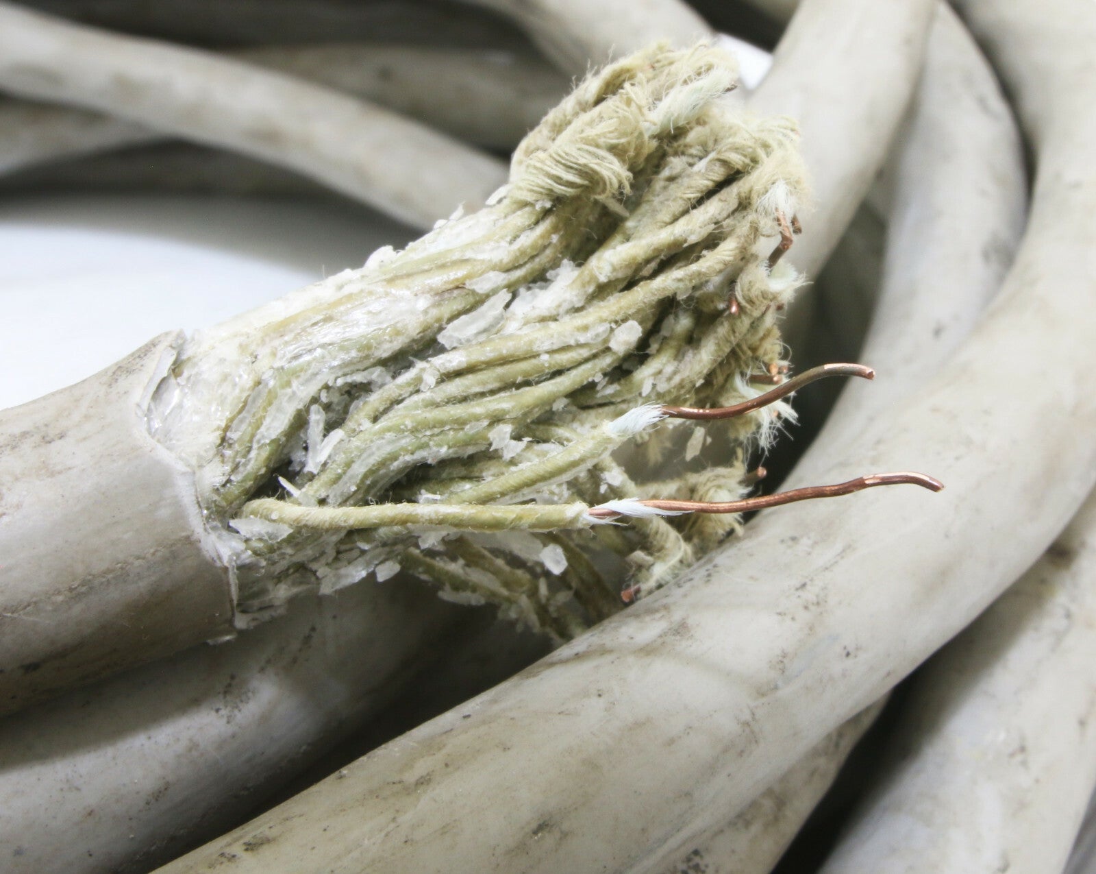 50'S  Western Electric wire 24GA silk wax solid core cable 759meter0