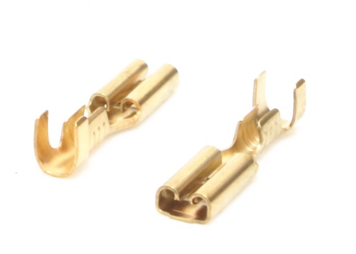 Genuine 4pcs WBT 0657 2.8mm shoe plugs for RCA socket 0152 0110 01141