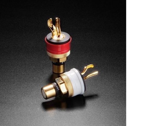 Genuine Furutech high end RCA connector plug FP-901 (G) g Gold plating 2pcs 0