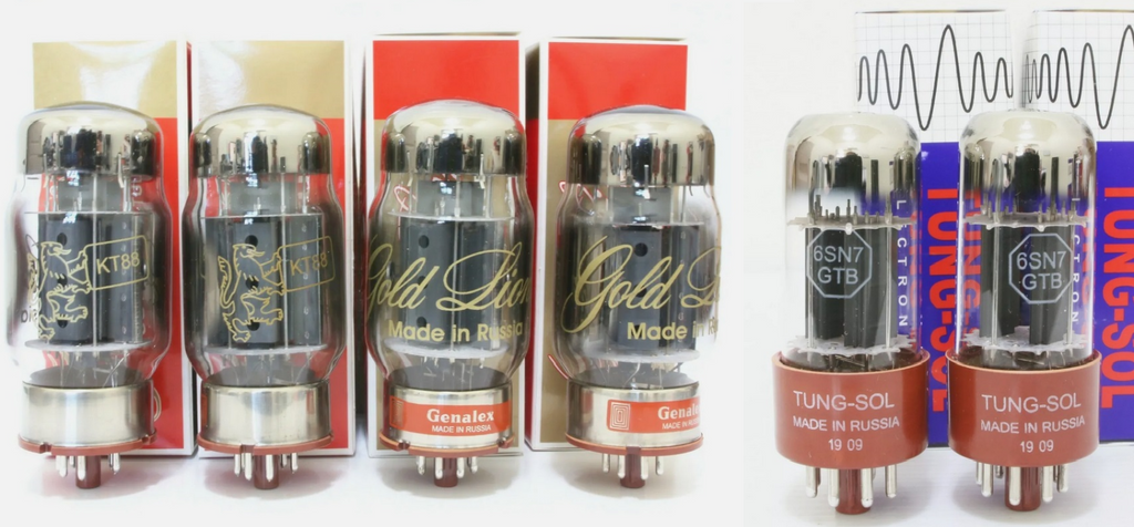 Platinum Match 4pcs Genalex GOLD LION KT88 + Match pair Tung sol 6SN7 tubes0