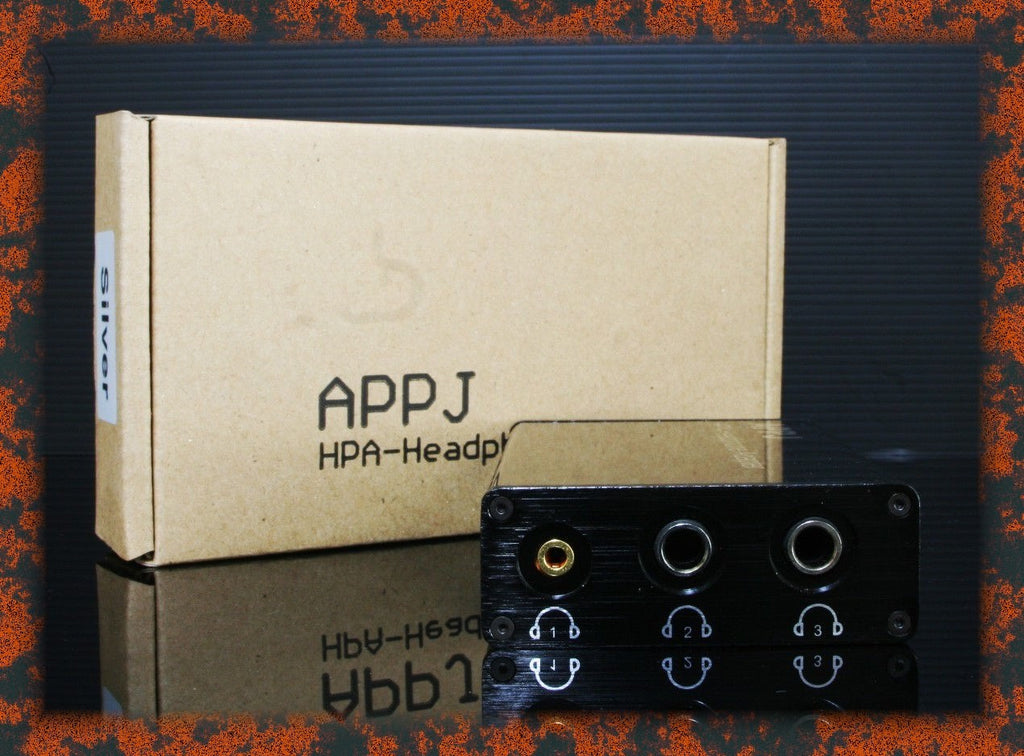 HD800 hi-fi headphone adapter APPJ  Headphone Device black color 5