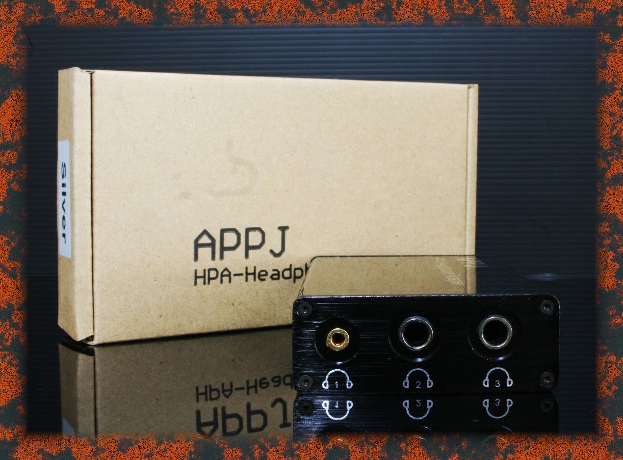 HD800 hi-fi headphone adapter APPJ  Headphone Device black color 5