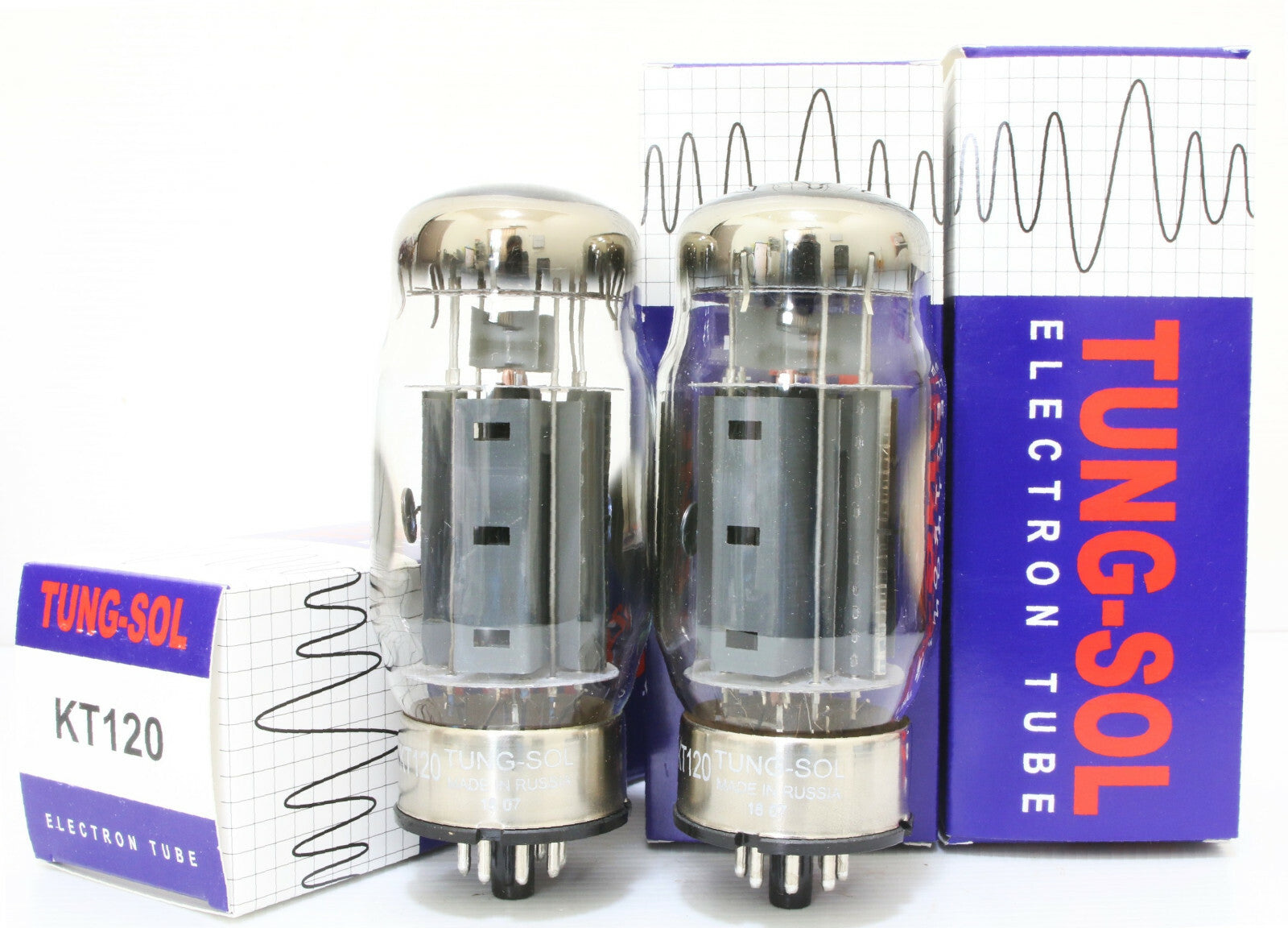 Platinum Factory Match QUAD Tung-Sol KT120 KT-120 Tubes1