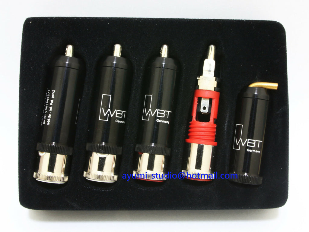 WBT 0110AG silver RCA connectors *4pcs 2pairs 2