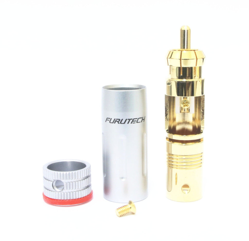 GENUINE 4pcs FURUTECH Japan FP-160 (G) RCA Connector plug Gold Plated1