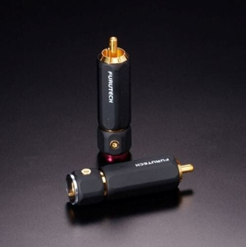 GENUINE 4pcs FURUTECH Japan FP-110 (G) RCA Connector plug Gold Plated0
