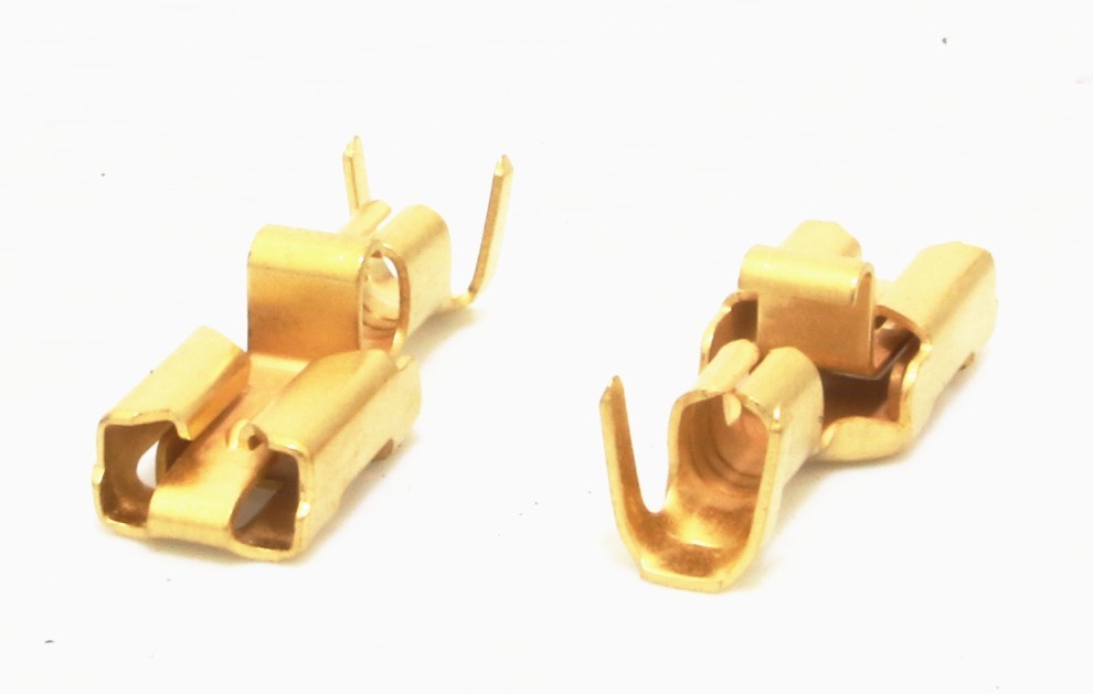 Genuine 4pcs WBT 0655 6.3mm shoe plugs for Banana 0710 0703 07051