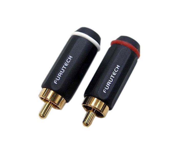 GENUINE 4pcs FURUTECH Japan FP-126(G) RCA Connector plug Gold Plated FP-1261