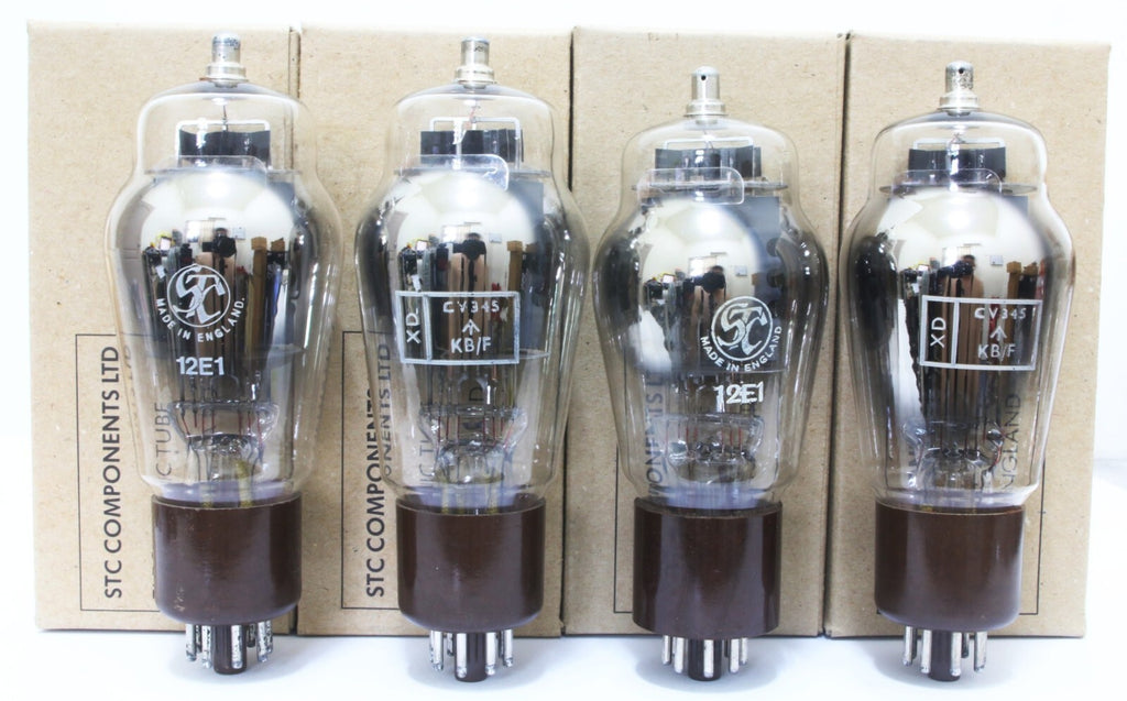 (Elegant Edition) NOS Match 1 QUAD STC 12E1 CV345 TUBES1