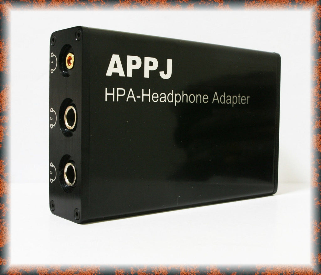 HD800 hi-fi headphone adapter APPJ  Headphone Device black color 8