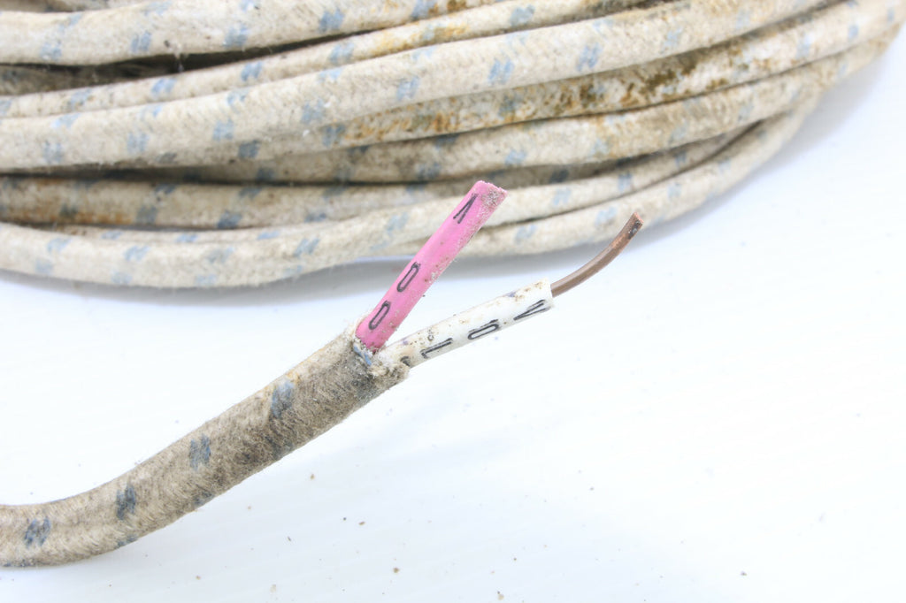 Western electric cloth 16GA wire*2pcs solid core speaker cable 33Meter1