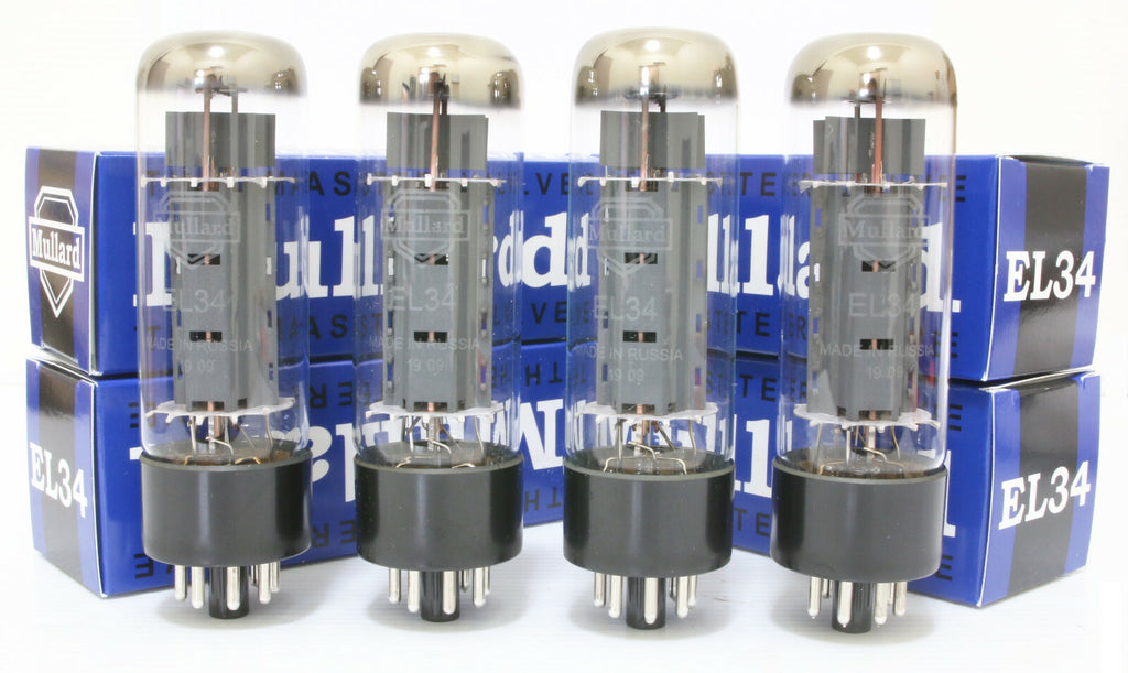 (Elegant edition)Platinum Match Quad Mullard EL34 tube KT-77 6CA70