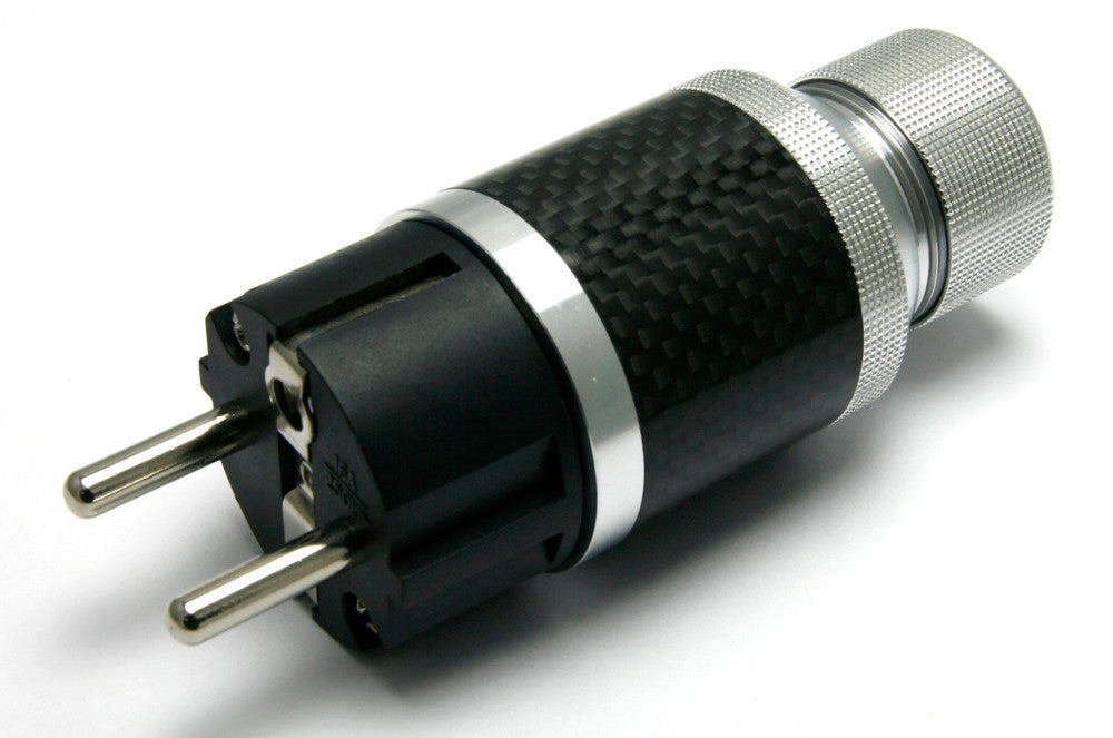 Carbon Cryo version Power Cord Male  Plug Europe Schuko *  1pcs1