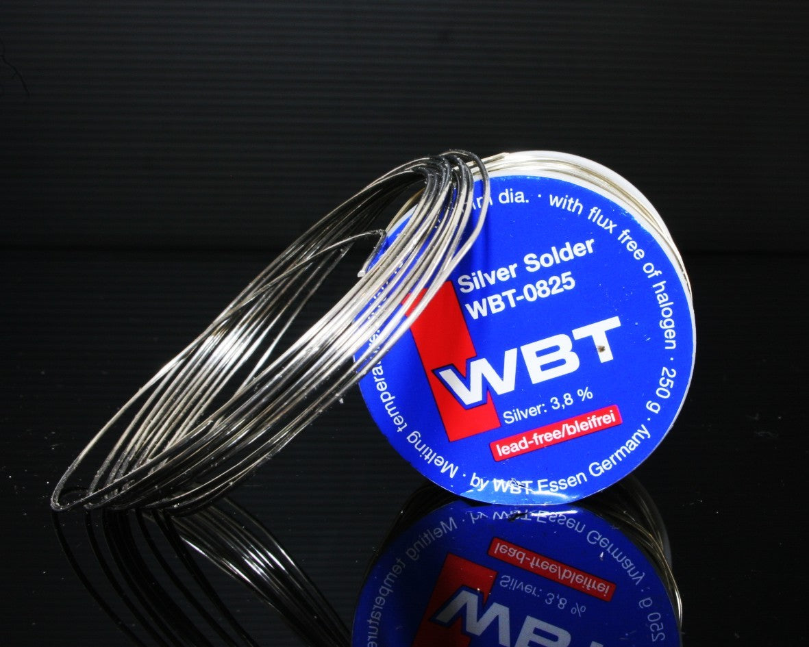 WBT -0825  20ft 0.8mm 3.8% Ag silver Solder0