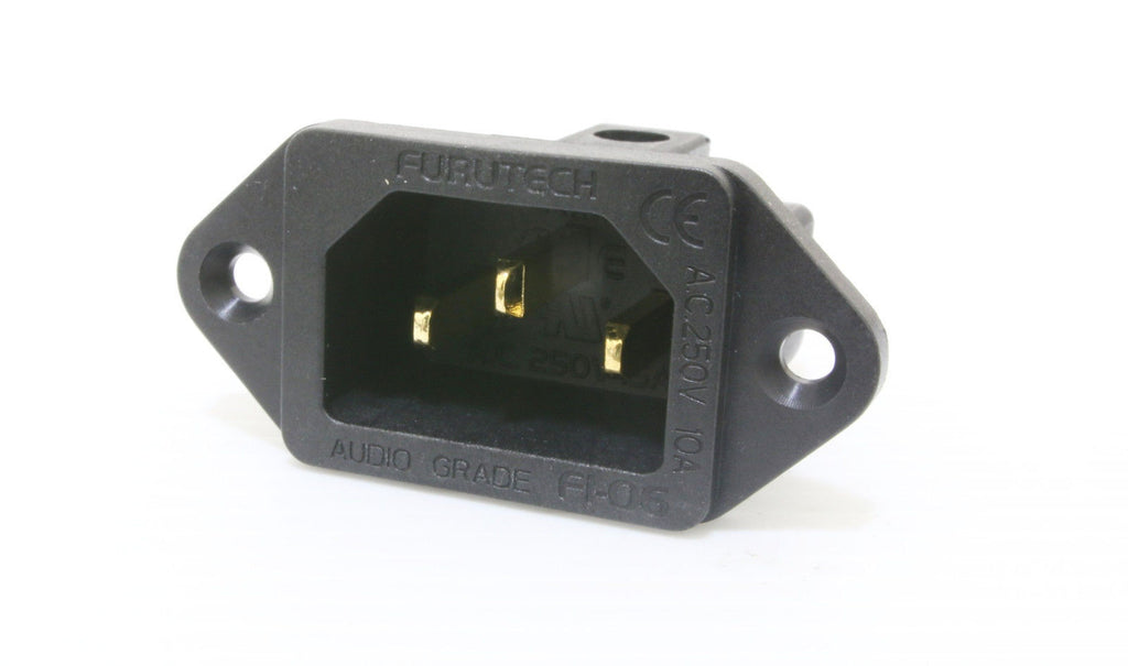 Genuine 1pcs FURUTECH Japan FI-06(G) High Performance power IEC Inlet Gold plate0