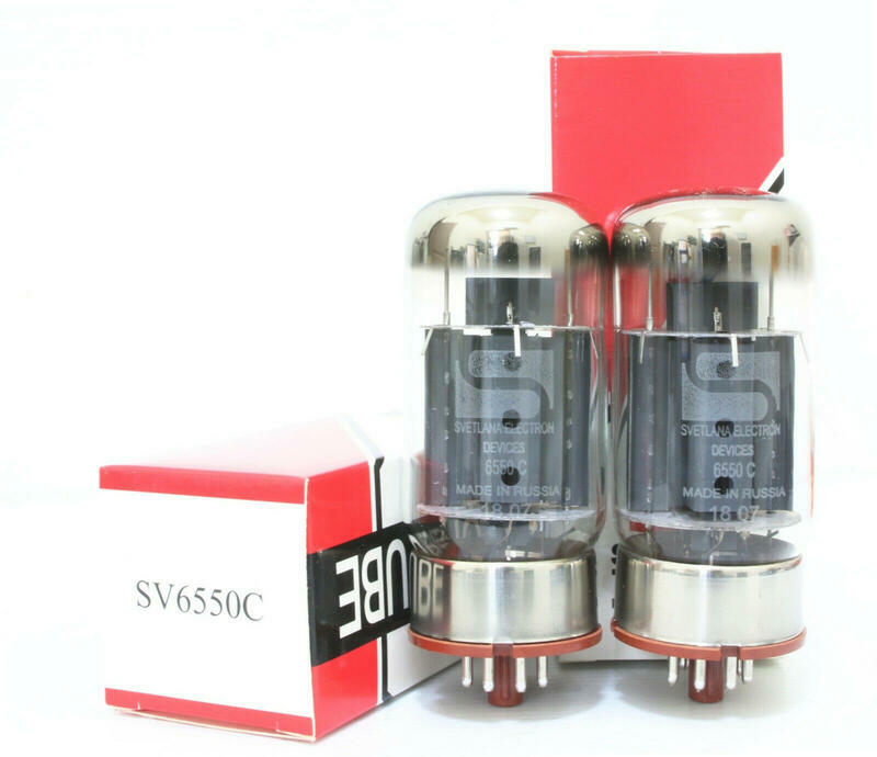 Sweet Edition  Platinum Match Quad  Svetlana 6550 tubes2