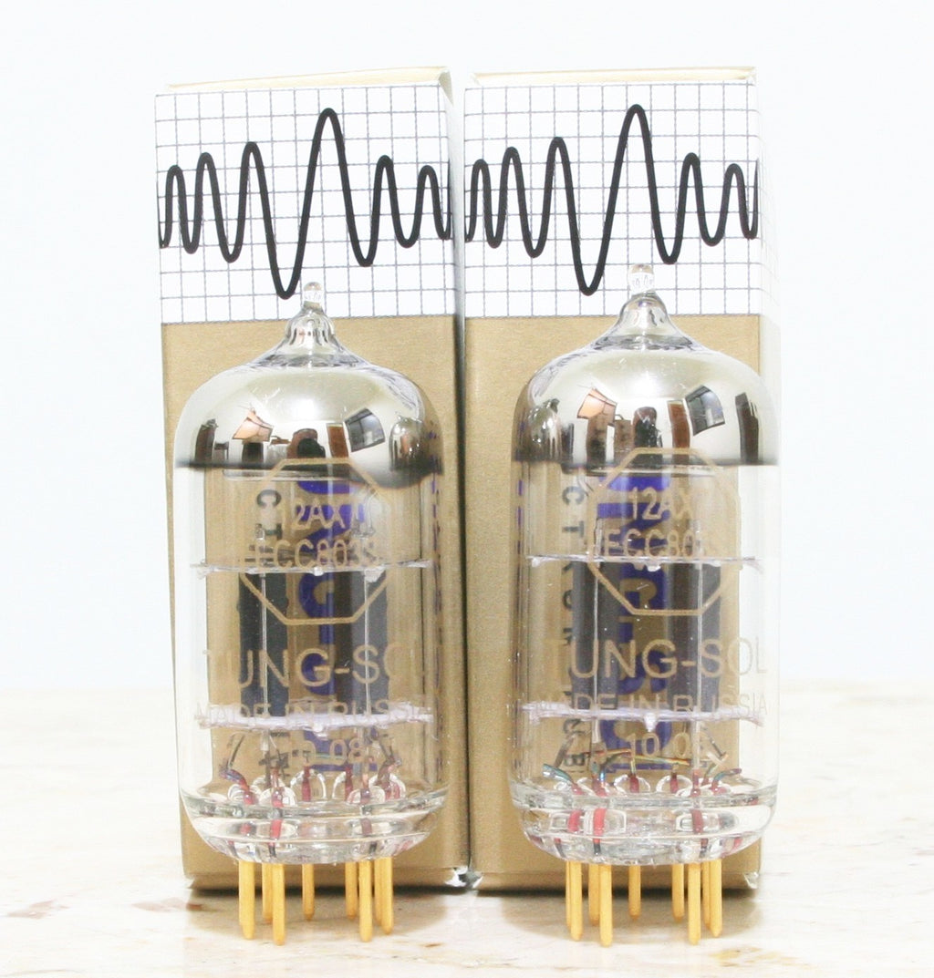 Cryo Match 1 pair NEW Tung-sol gold pin ECC803S 12AX7 ECC83 Tubes for amplifier0