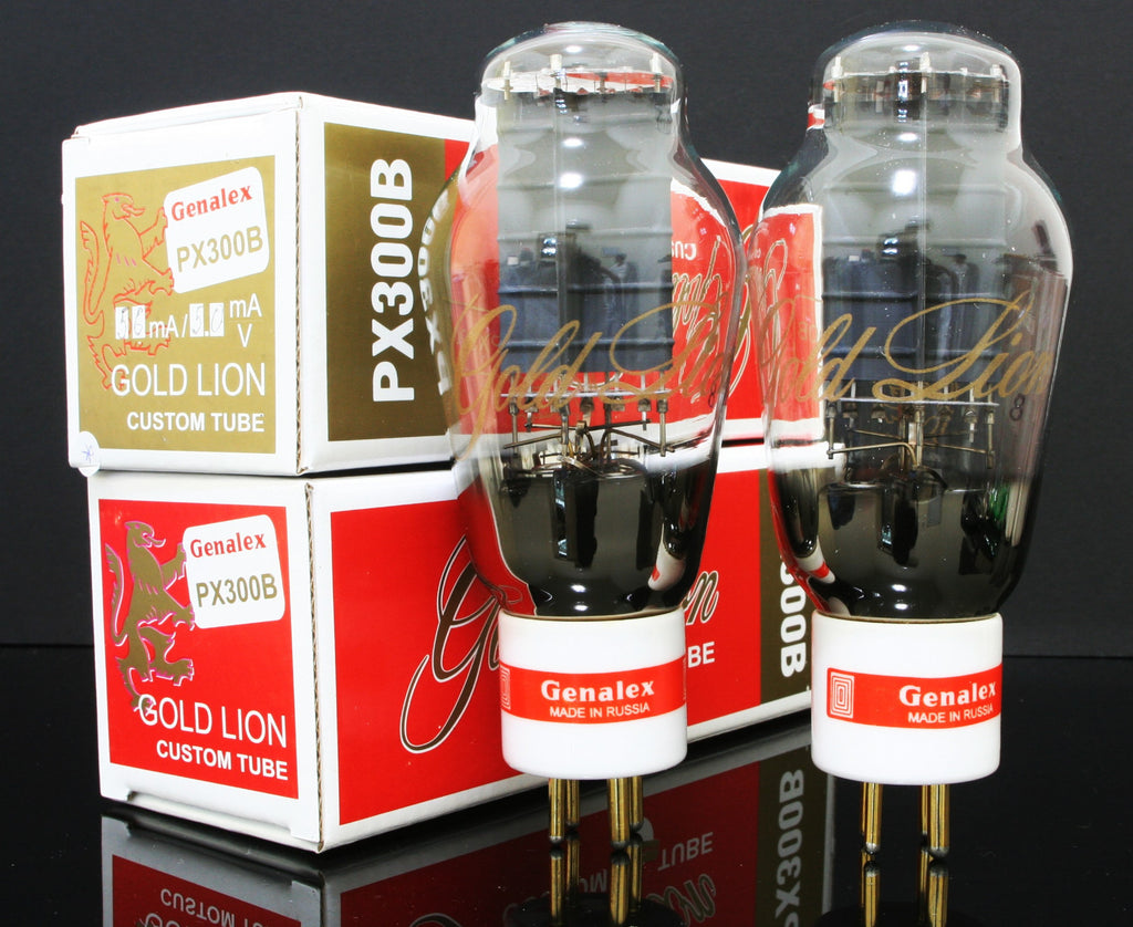 Platinum Match 1 Pair Genelax Gold Lion 300B tubes3