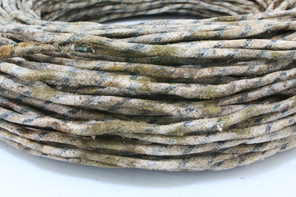 Western electric cloth 18GA wire 3pcs solid core cable 25Meter1