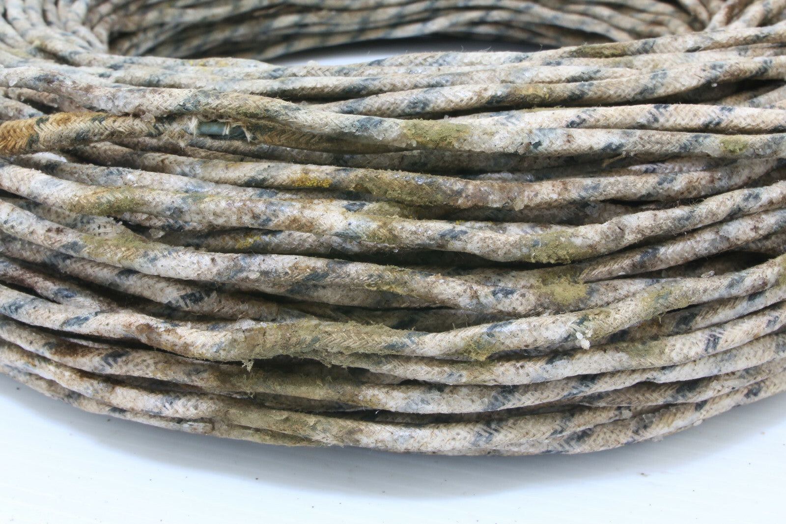 Western electric cloth 18GA wire 3pcs solid core cable 25Meter1