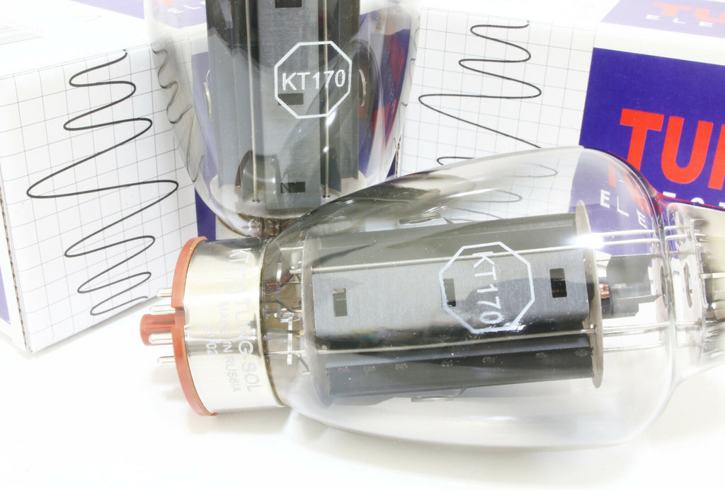 (Elegant Sound Edition) Factory Match 1 pair Tung-Sol KT170 KT-170  Vacuum Tubes1