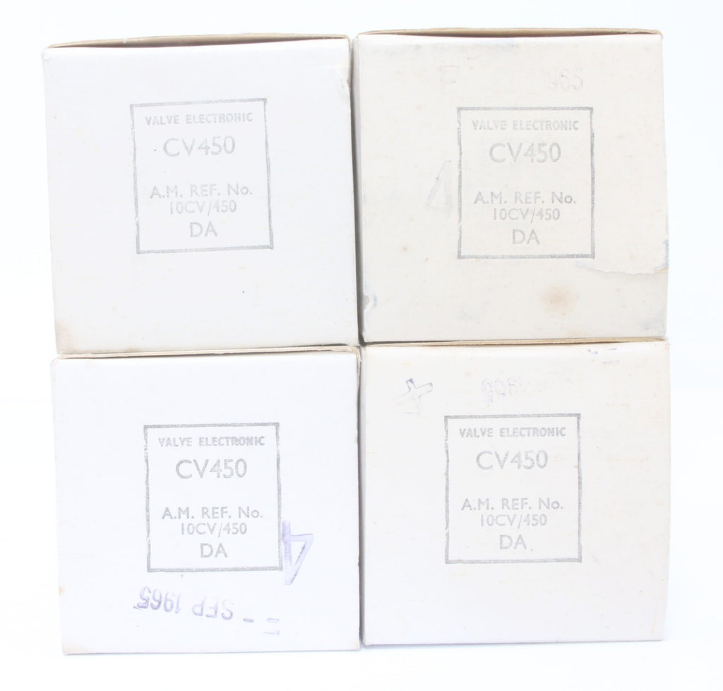Sweet sound Edition II NOS Match 1 quad/ 4pcs Mullard EL38 CV450 tubes KT778