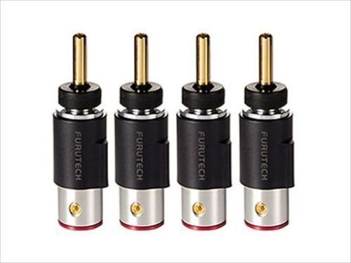 Genuine FURUTECH FT212 FT-212 G (G) GOLD Plated Banana Terminals Plug 4pcs      2