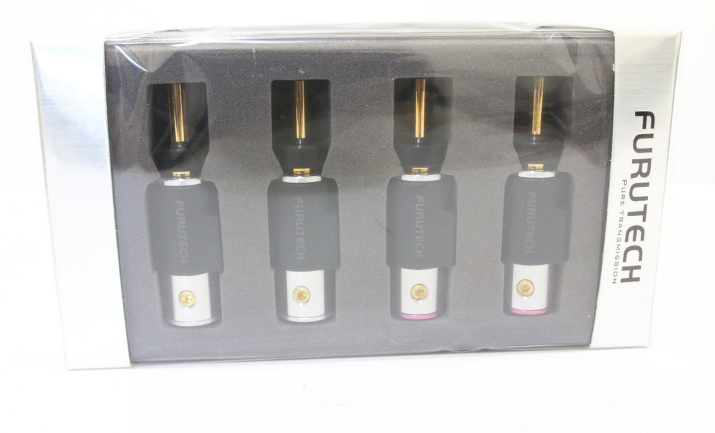 Genuine FURUTECH FT212 FT-212 G (G) GOLD Plated Banana Terminals Plug 4pcs      0
