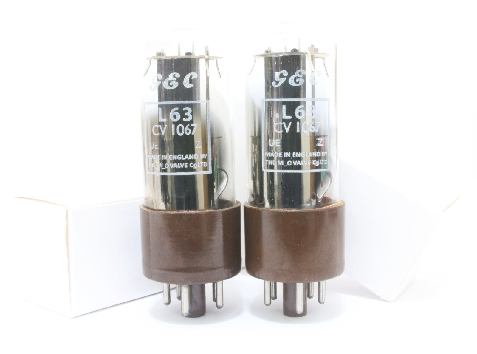 (Sweet Edition) Platinum Match 1 pair GEC L63 tubes 6J5 half of 6sn70