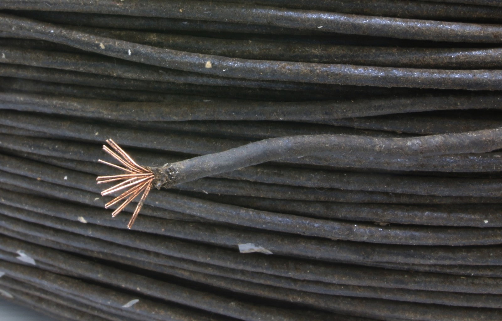 NOS Western electric 16GA paper wax Wire 4meter cable special version1