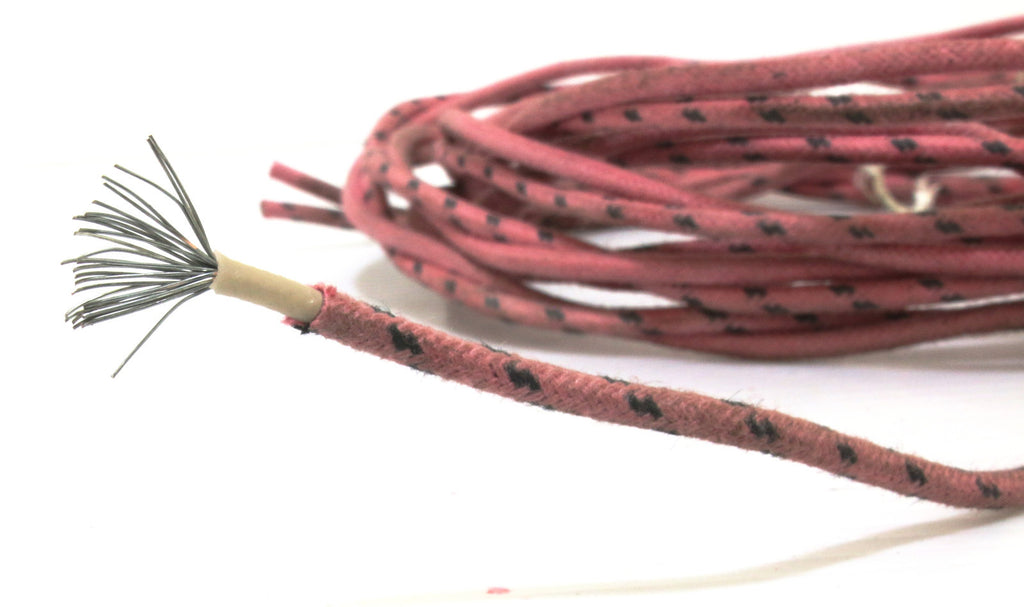 Western Electric Cloth copper 1.4M*4pcs 16GA Wire for power speaker ks13385L12