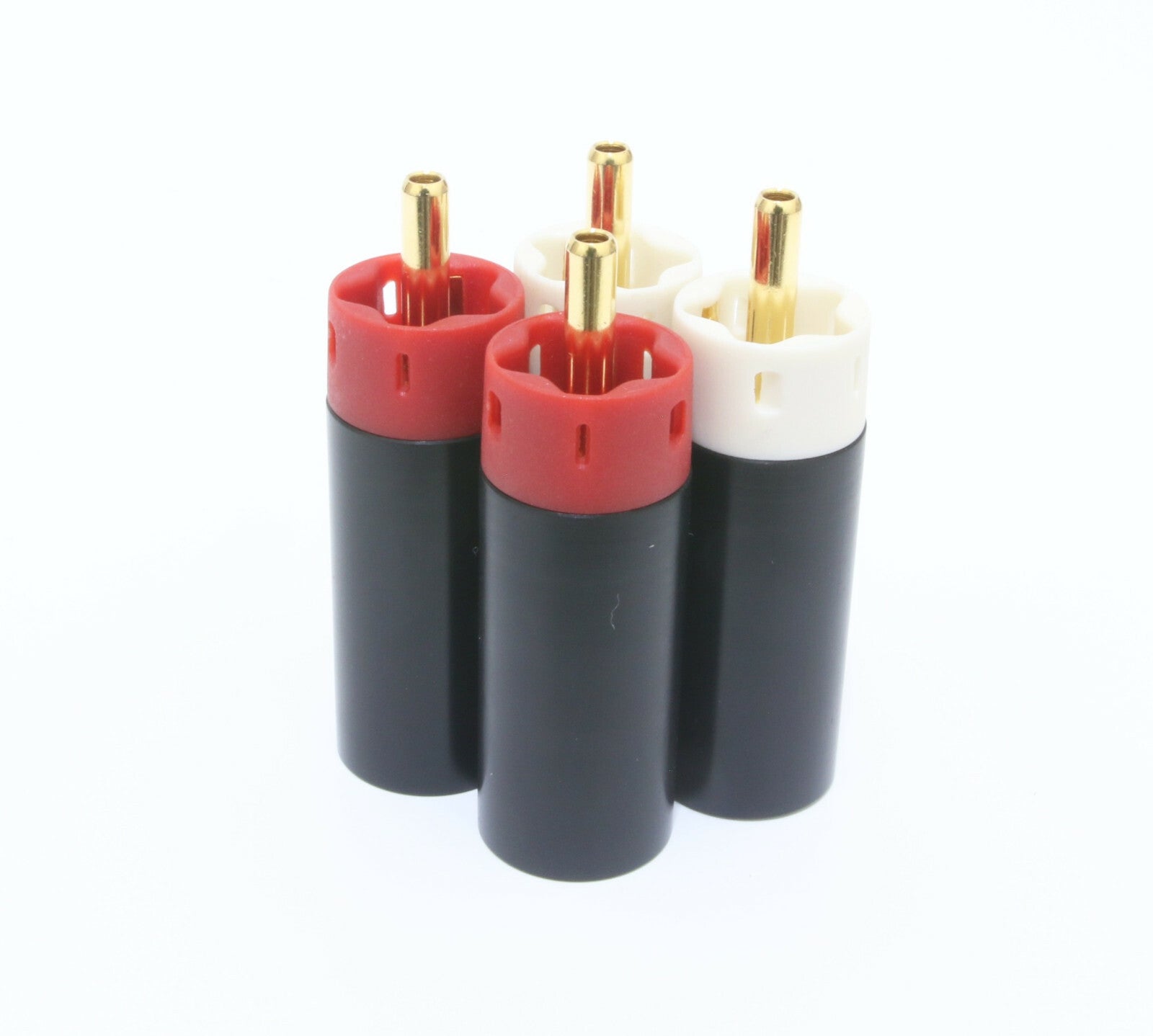 Star Line Gold Plated Tellurium Copper RCA Plug connector 4pcs (Not copies)0