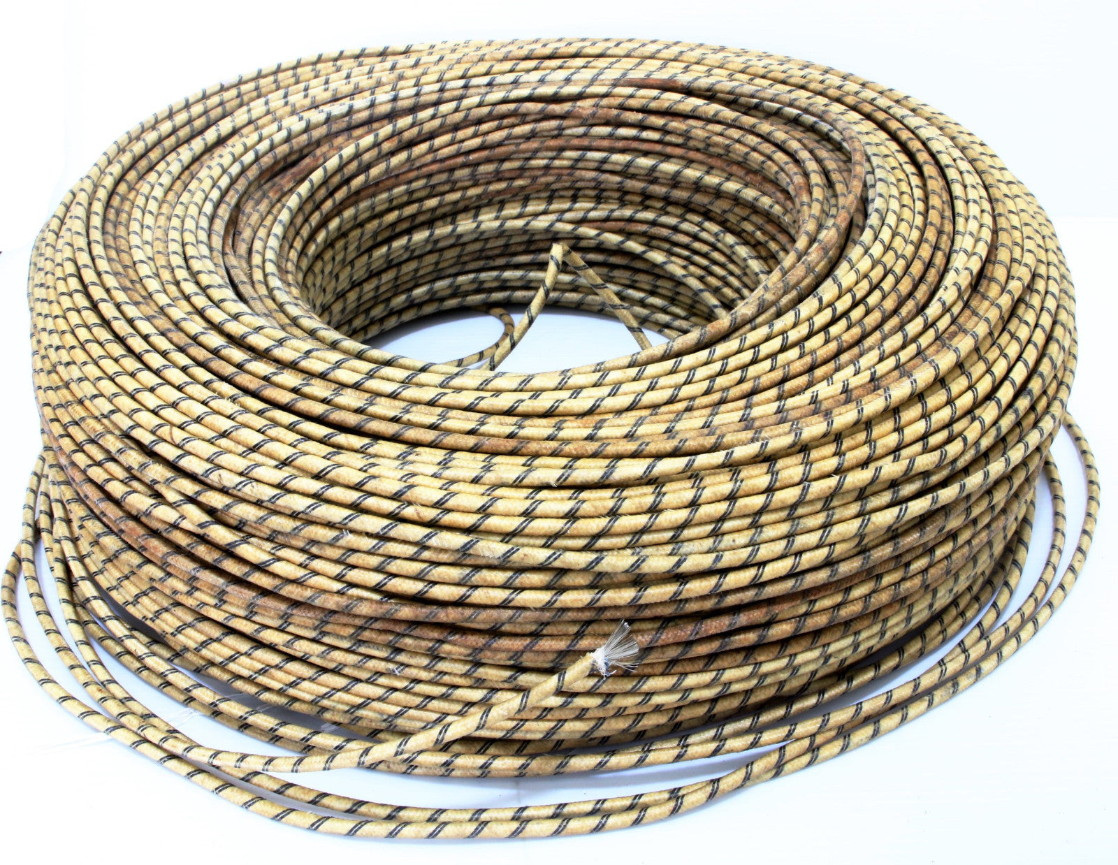 NOS Western Electric 14GA Fiberglass outer skin nickel Stranded wire 470meter0