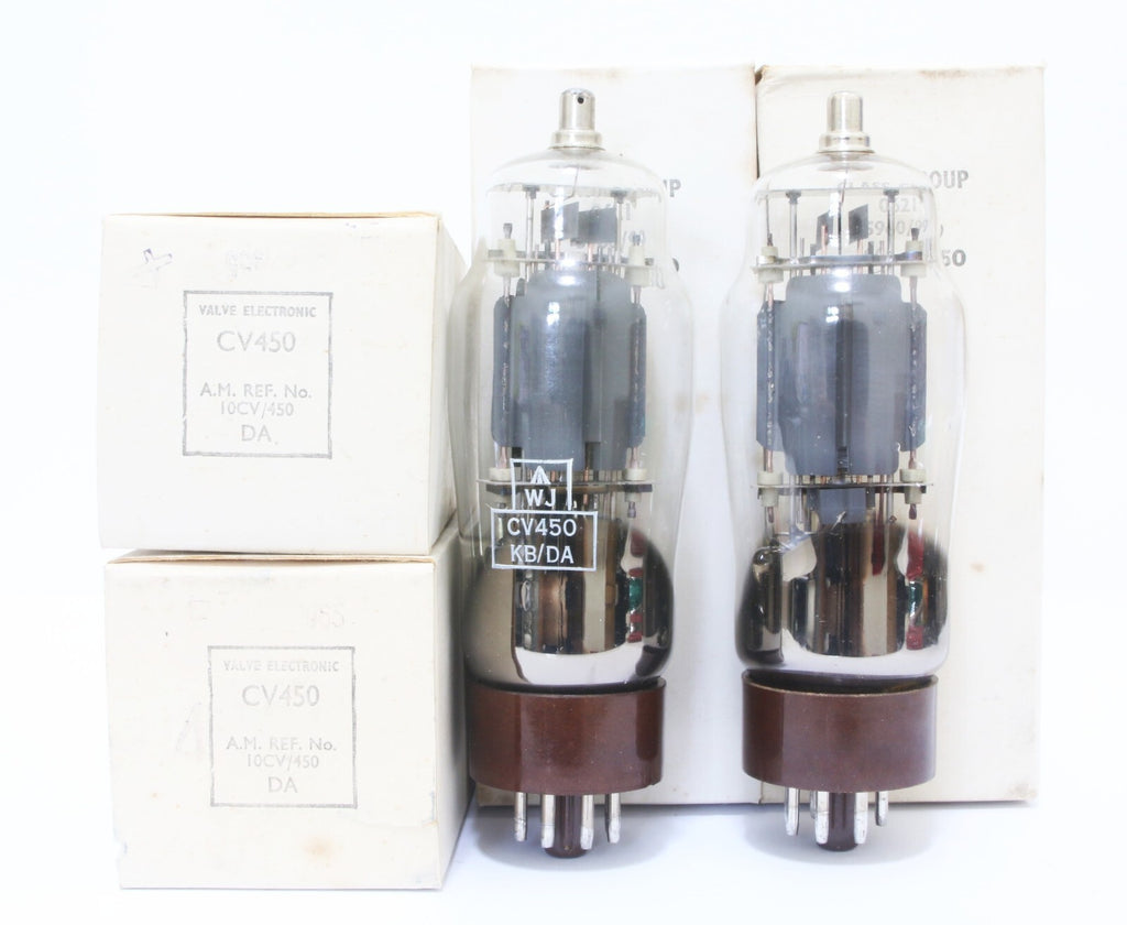 Sweet sound Edition II NOS Match 1 quad/ 4pcs Mullard EL38 CV450 tubes KT775