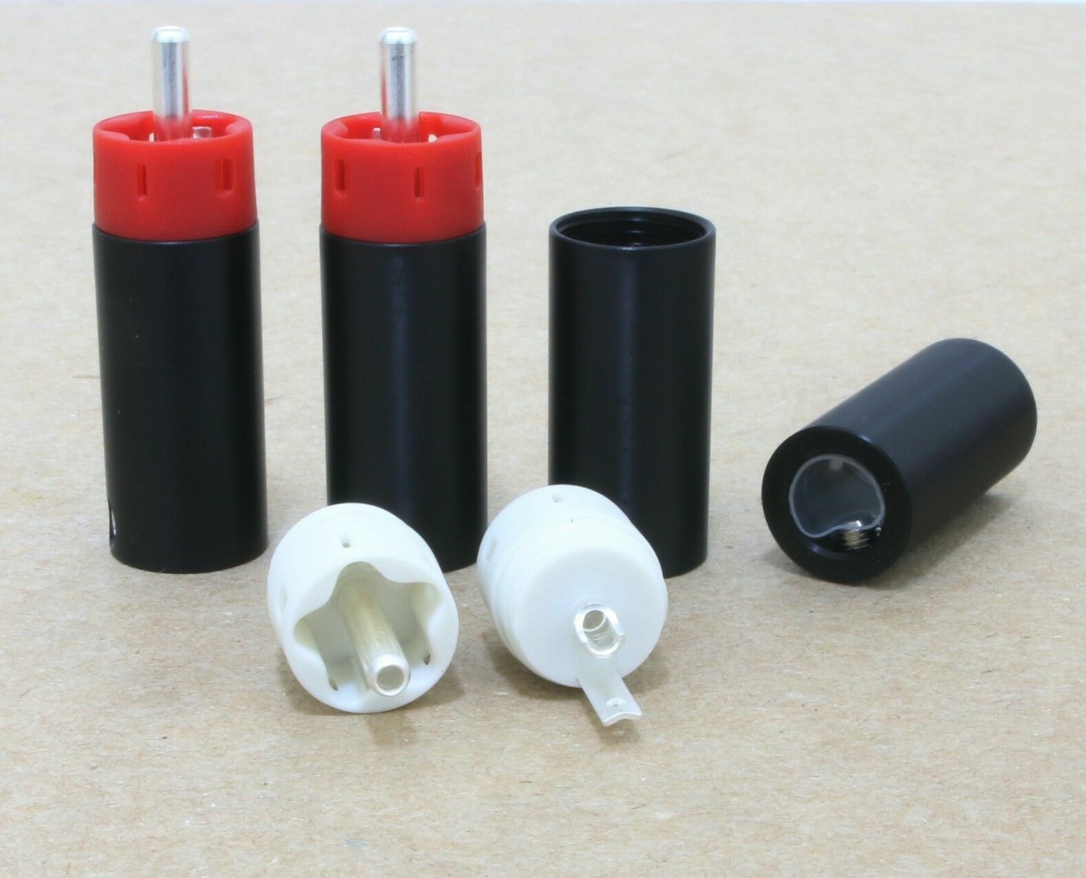 Star Line Silver Plated Tellurium Copper RCA Plug connector 4pcs(Not copy)4