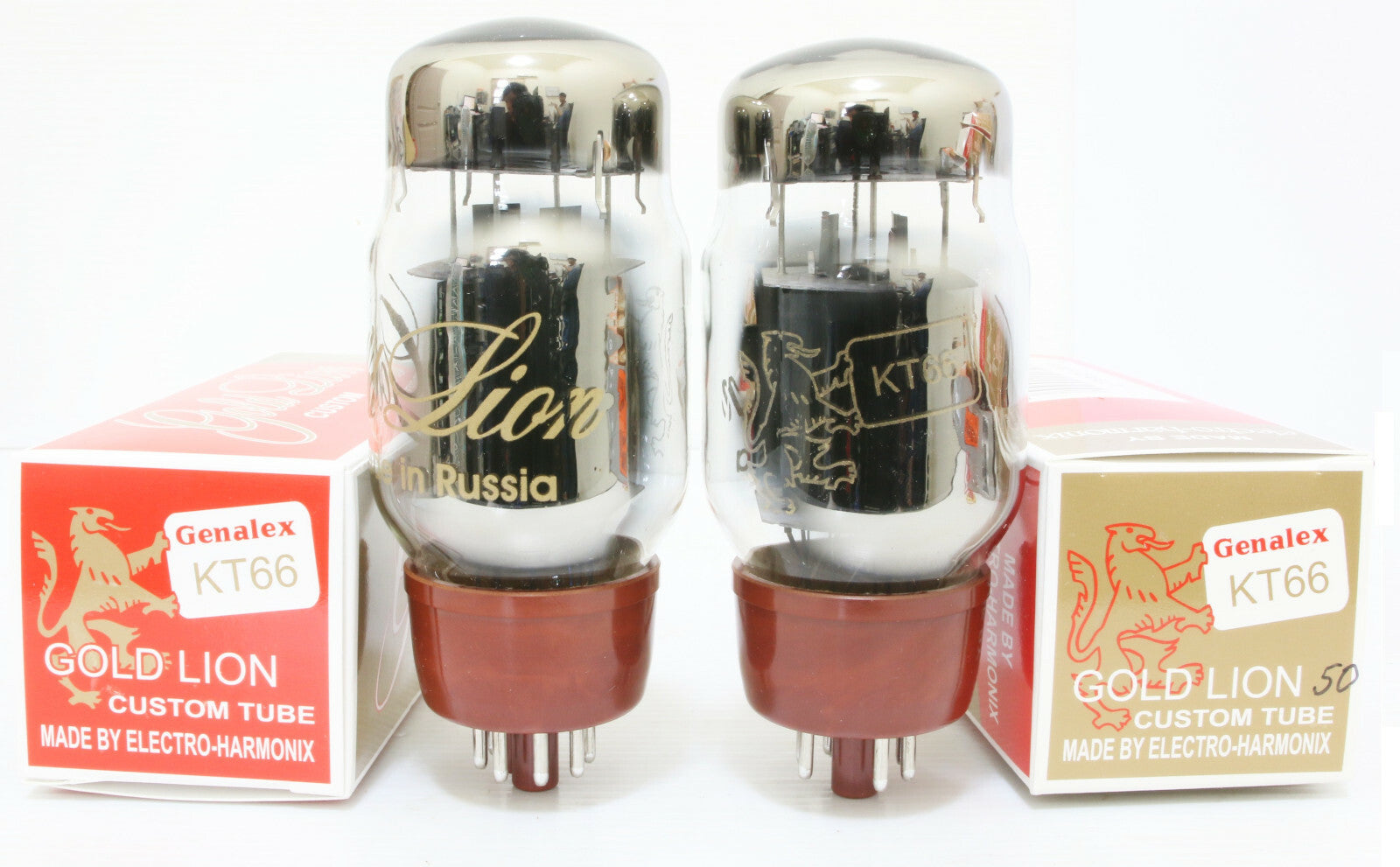 Sweet Sound Edition Factory Match 1 pair Genalex GOLD LION KT66 tube 6l6GC1