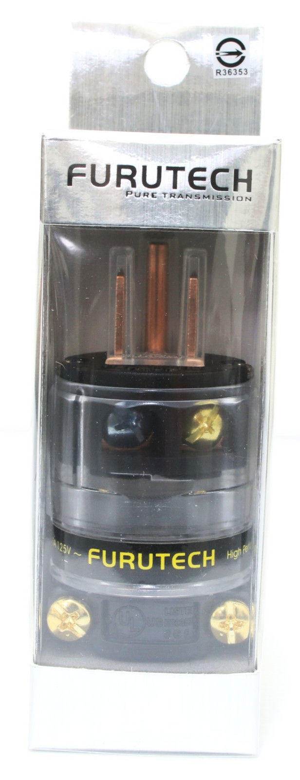 Genuine Furutech FI-11M Cu power Performance IEC male Connector plug *1 BOXED4