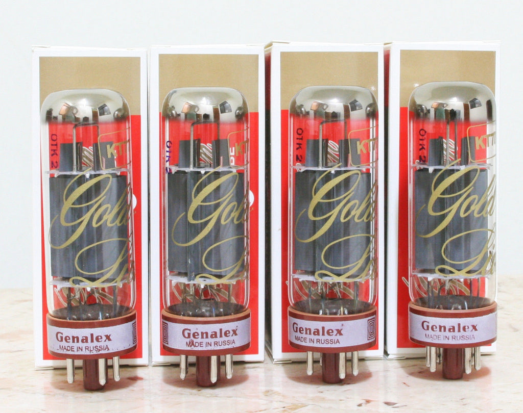Elegant edition Platinum Factory Match quad Genalex Gold Lion  KT77 EL340