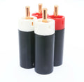 4pcs Star Line Tellurium Copper RCA Plugs connectors (POM case/not copy)0