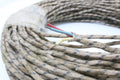 Western electric cloth 18GA wire 3pcs solid core cable 25Meter0