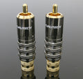 4pcs FURUTECH FP-104 FP-104G RCA Male Plug Connector 24K Gold Plated Japan0