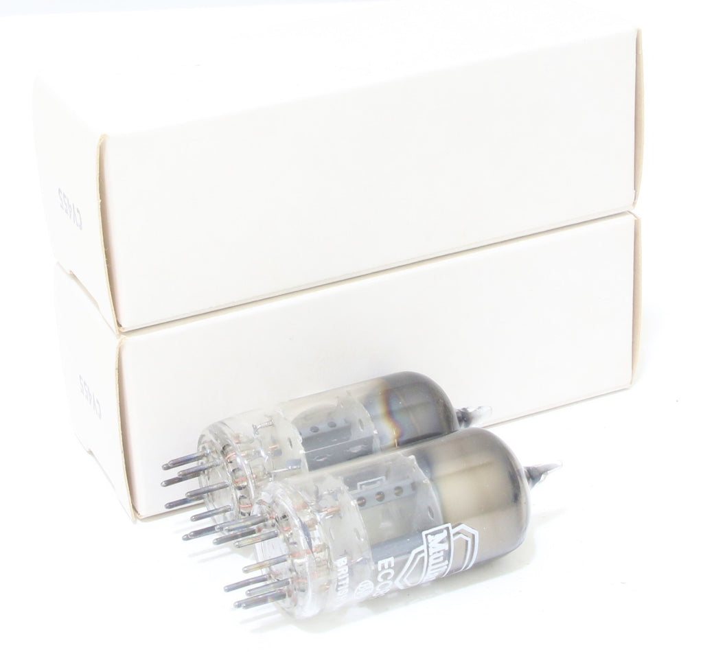 NOS Match 1 pair Mullard ECC81 12AT7  Mitcham SQ getter Vacuum Tubes R41