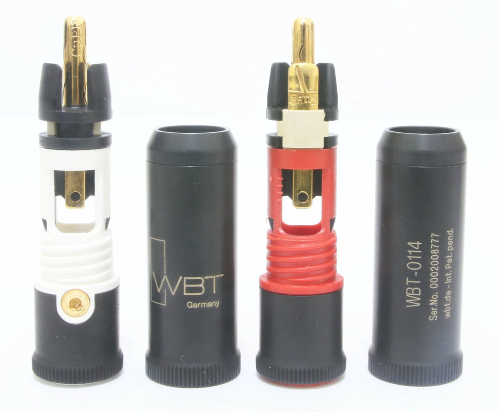 Genuine WBT 0114cu Nextgen RCA Plug Connector 01142