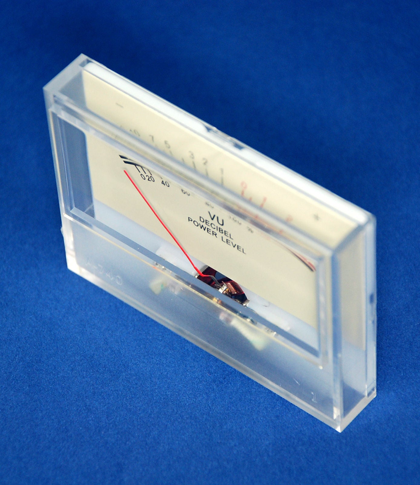 FlashStar 2PCS SD-740 A amplifier Panel VU Meter 80x60mm 12V Amber lamp SD 2