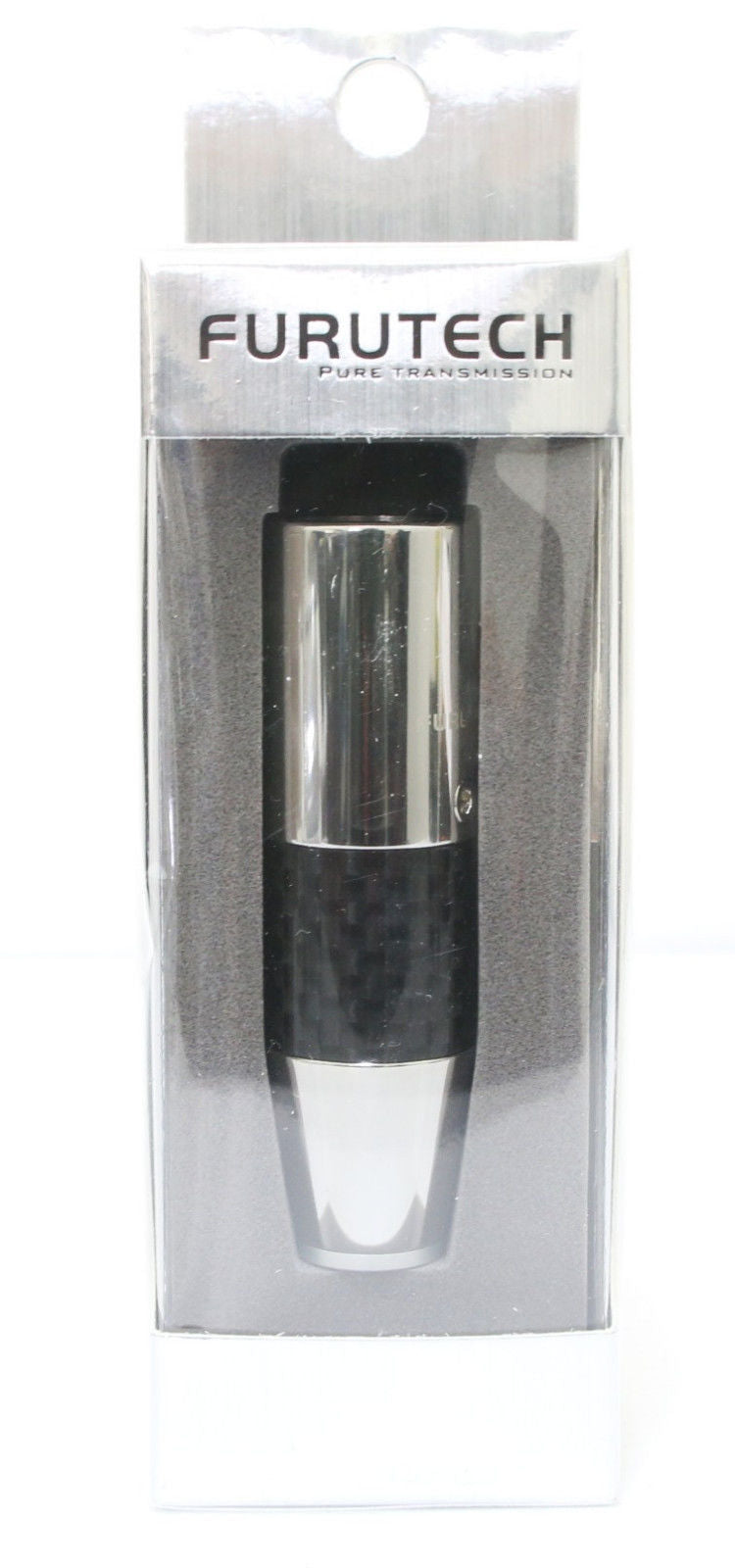 Furutech CF-602F+CF-601M (R) Rhodium Plated XLR Carbon Connector Plug *1 SET4