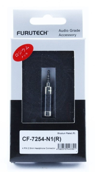 FURUTECH CF-7254(R) -N1 High End Performance 2.5mm (TRRS) Connector0