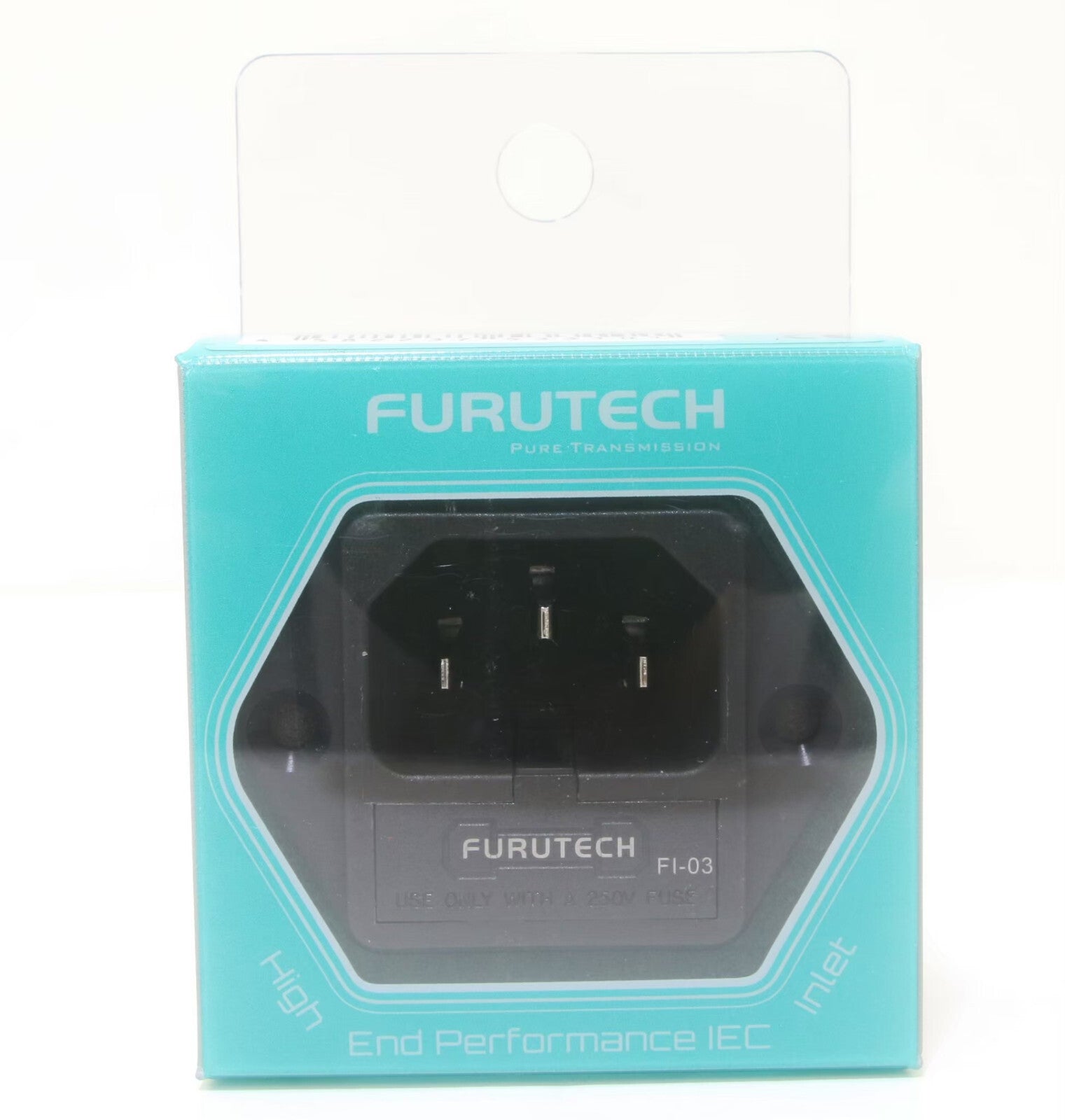 Genuine FURUTECH Japan FI-03 R High Performance AC power IEC Inlet (R) Rhodium*11